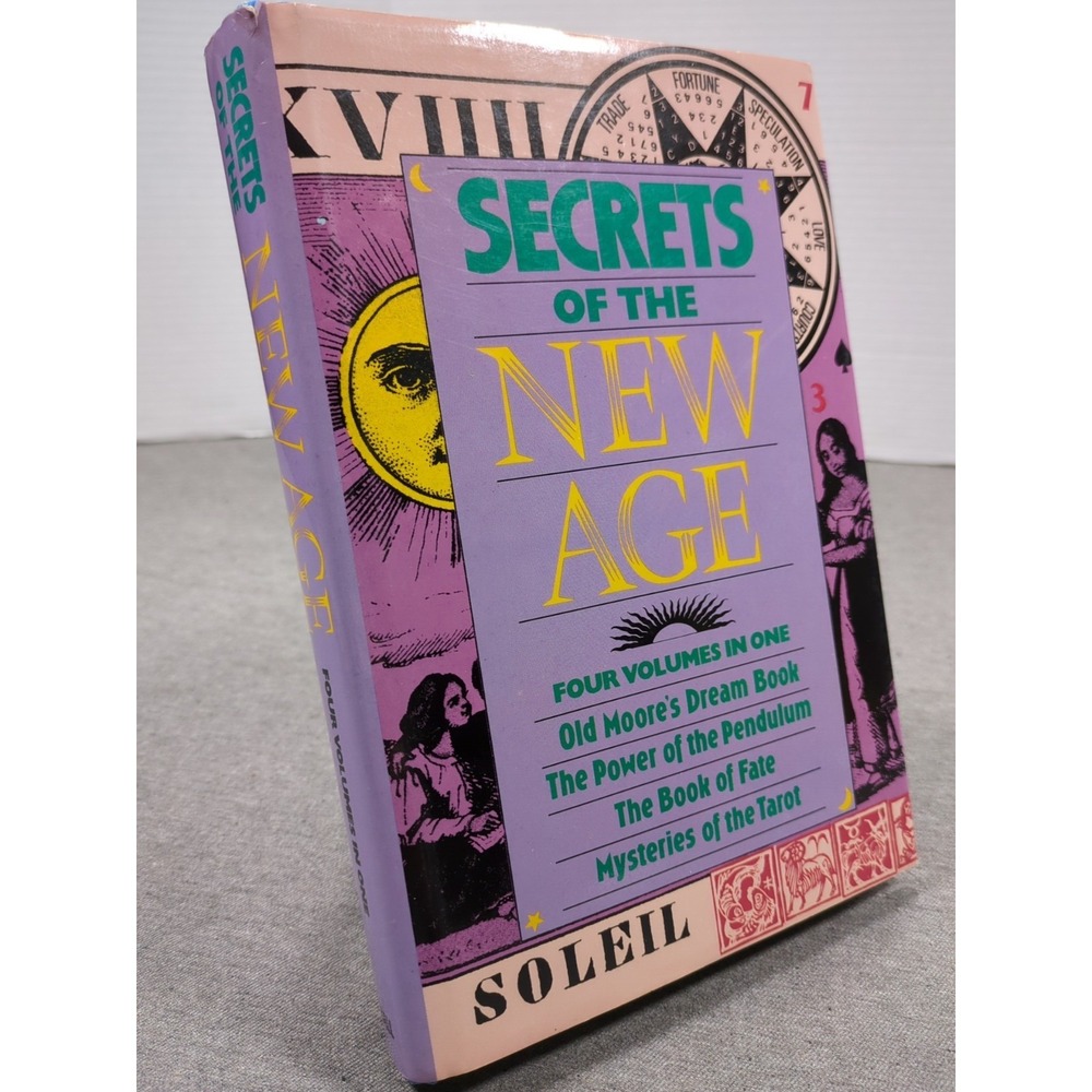 Secrets of the New Age 4 Volumes in 1 Old Moore's Dream Fate Pendulum Tarot 1989